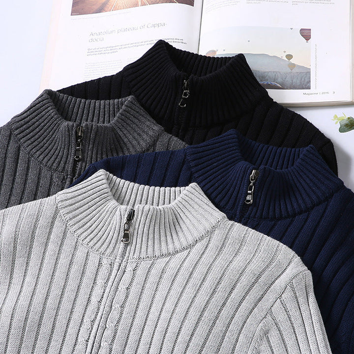 Giovanni | Pletený cardigan se zipem