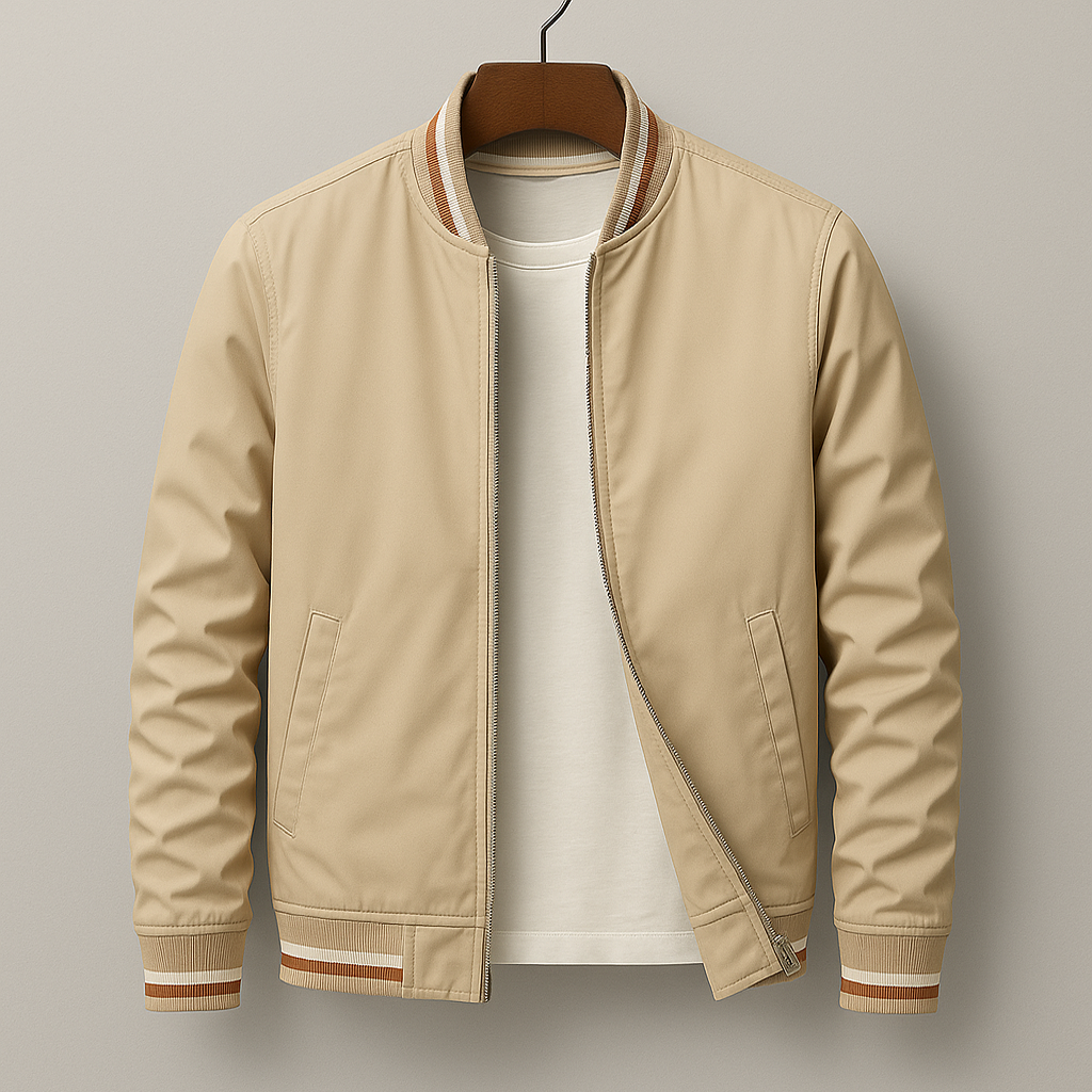 Mattis | Bomber stylový s pruhy