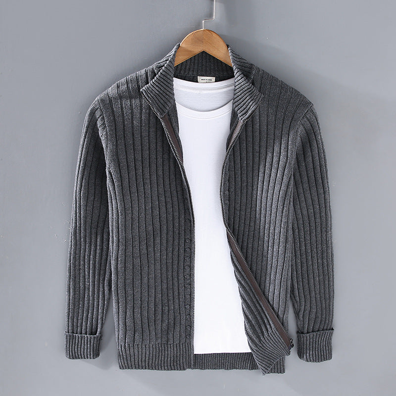 Giovanni | Pletený cardigan se zipem