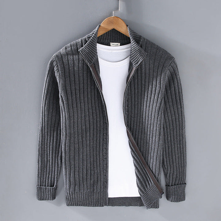 Giovanni | Pletený cardigan se zipem