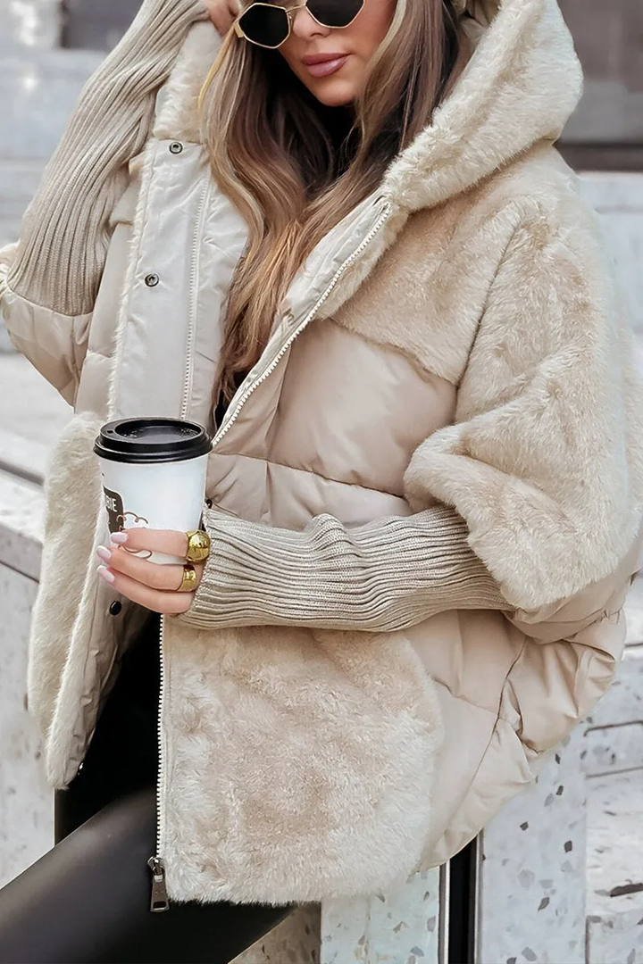 Eva - Elegantní Puffer Bunda