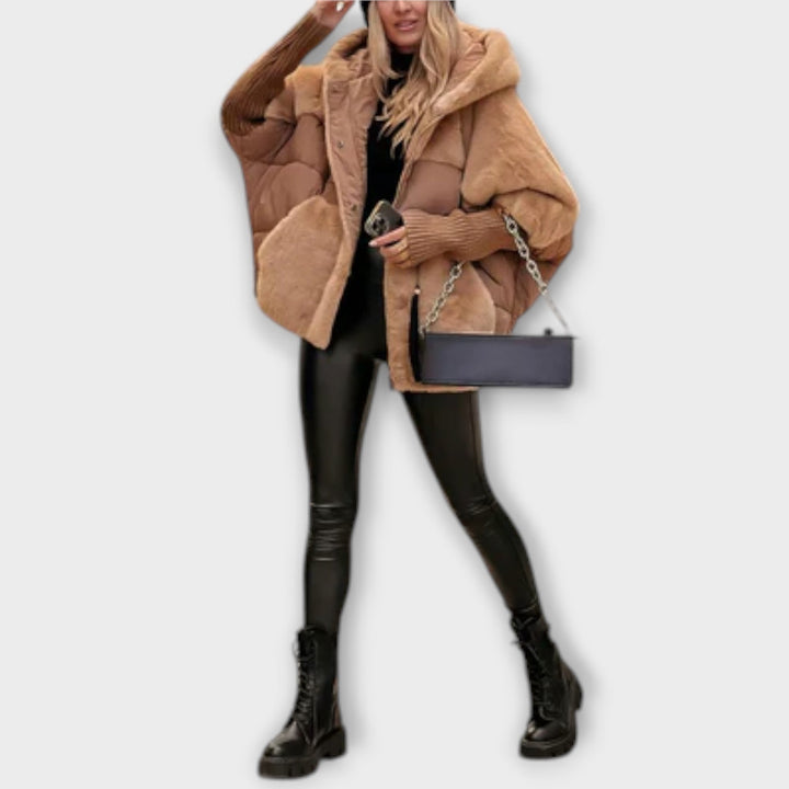 Eva - Elegantní Puffer Bunda