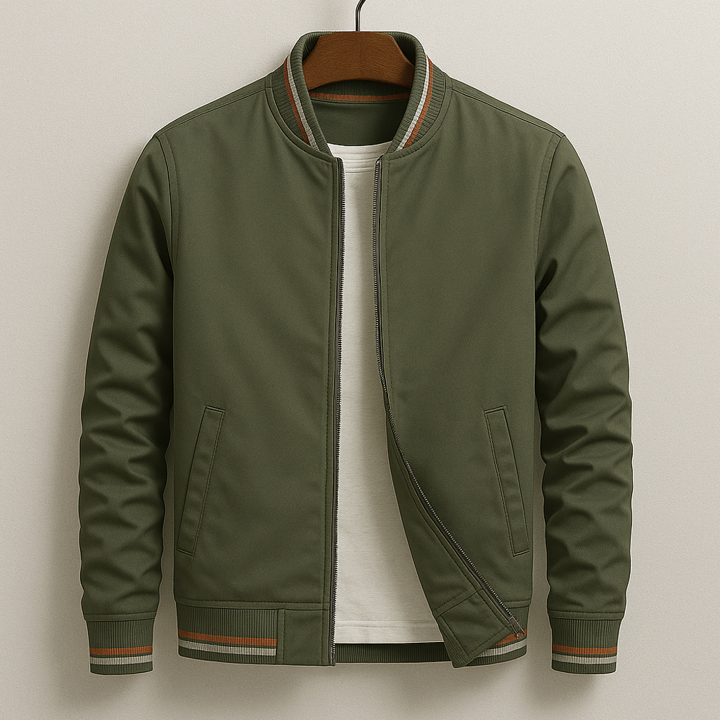Mattis | Bomber stylový s pruhy