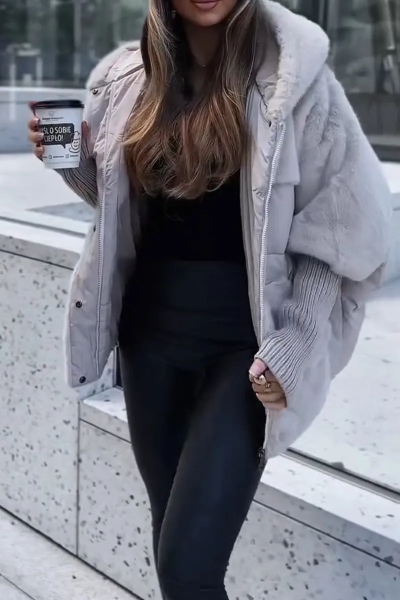 Eva - Elegantní Puffer Bunda