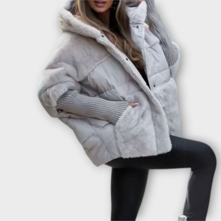 Eva - Elegantní Puffer Bunda