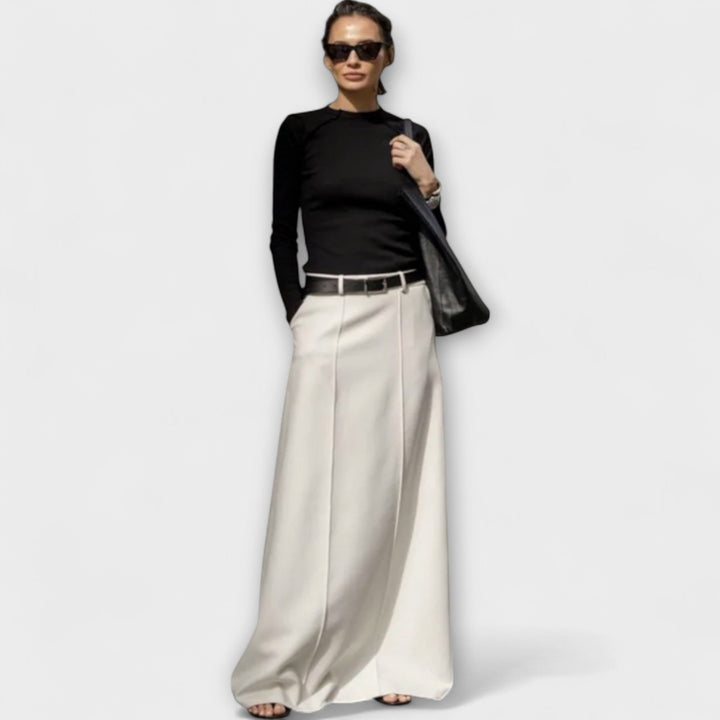 Emma - Sukně H-line s moderním městským stylem