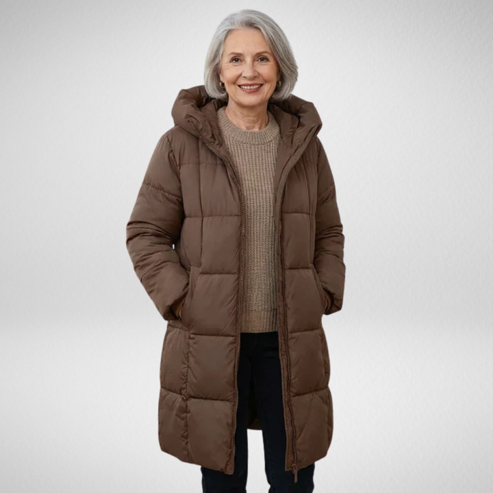 Campbell™ | Prošívaná bunda s kapucí