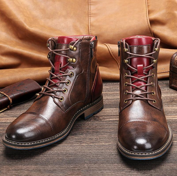 Ethan | Oxfordské boty Artisanales z kůže