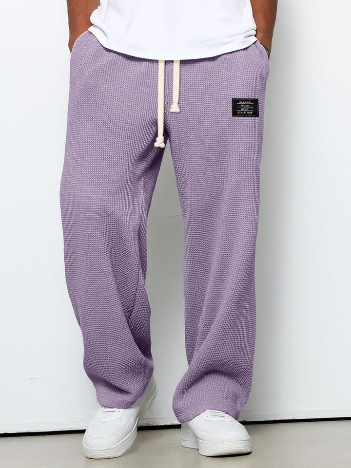 David | Comfort Fit Kalhoty - Měkké, Prodyšné & Stylové (Fialové)