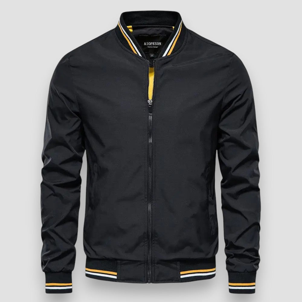 Karel | Elegantní bomber s pruhy