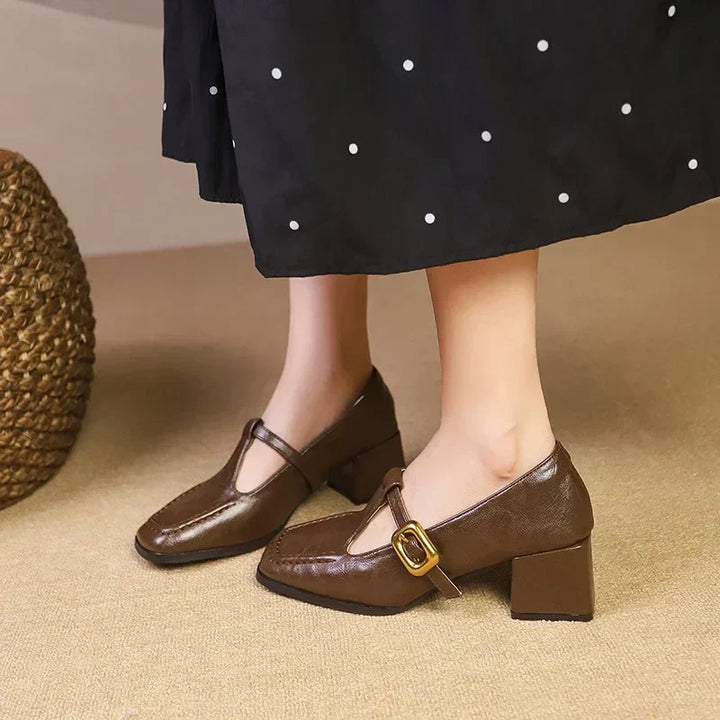Dorvanna – elegantní dámské Mary Jane boty ve francouzském stylu