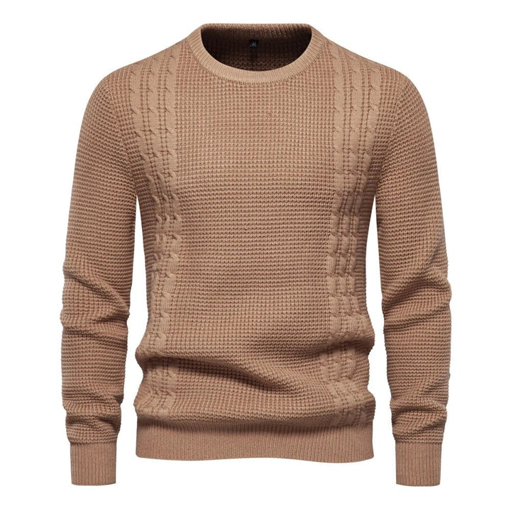 Drechsler | Pletený Casual Teplý Pánský Svetr