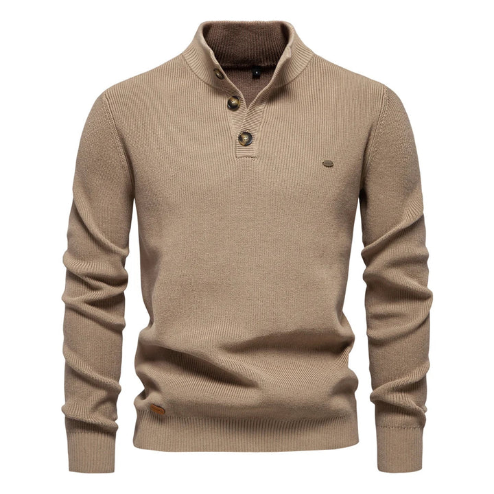 Konrad | Stylový pánský svetr s designem knoflíků