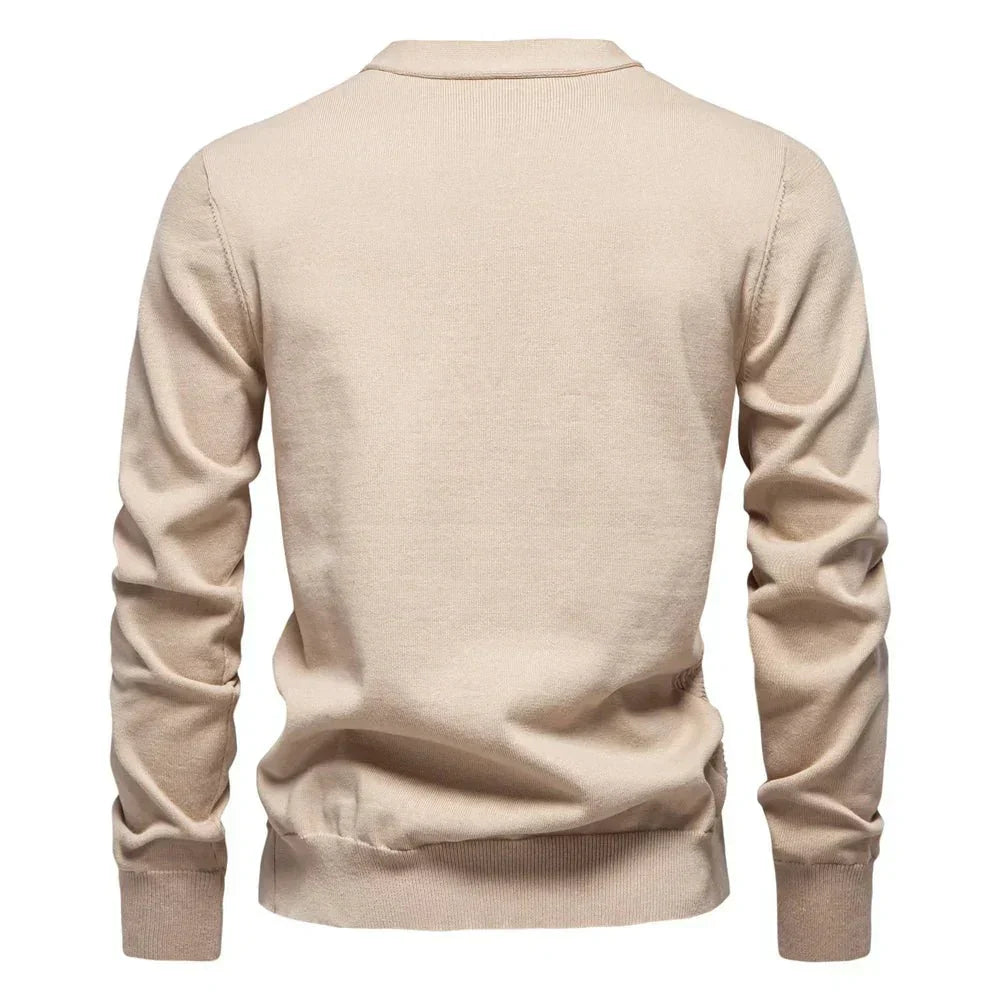 Schneider | Teplý pánský cardigan s V-výstřihem