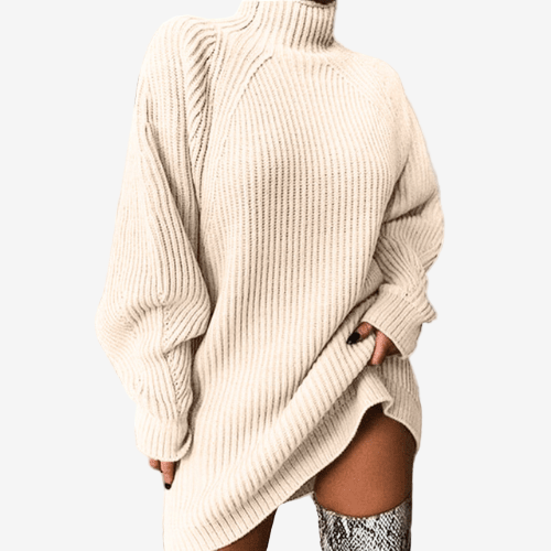 Anna - Oversized svetr-šaty