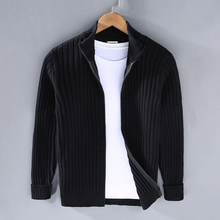 Giovanni | Pletený cardigan se zipem
